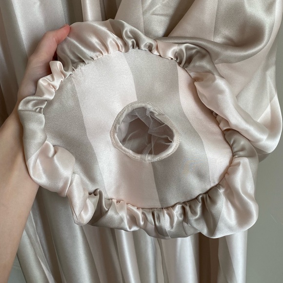 100% silk Rosamosario Long Robe - Picture 3 of 7